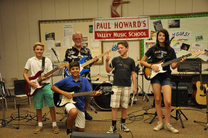 Paul Howard's Valley Music School GUITAR LESSONS!…6 Strings…a million possibilities!