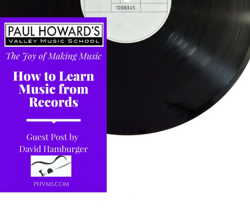 How to learn music from Recordings