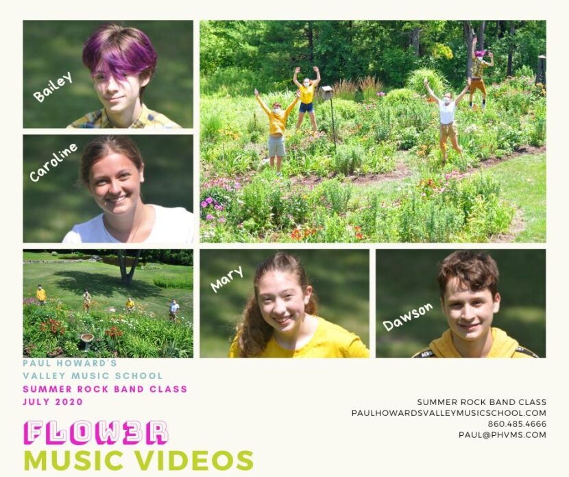 Rock Band Flower summer rock band class 2020